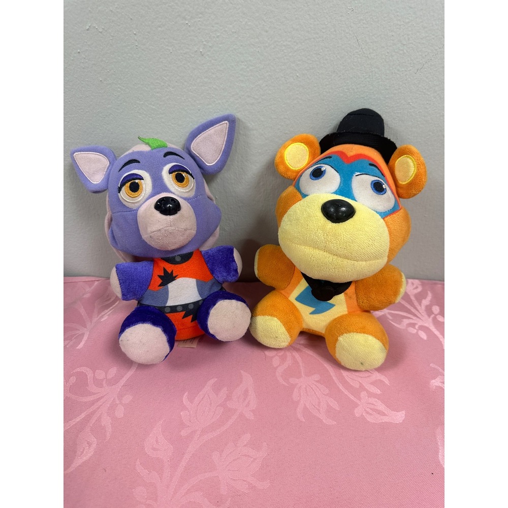 Funko Five Nights at Freddys Security Breach Glamrock Freddy Roxanne Wolf Plush